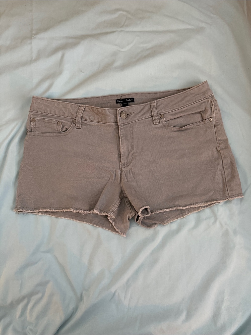 Gap Women's Gray Denim Cutoff Shorts